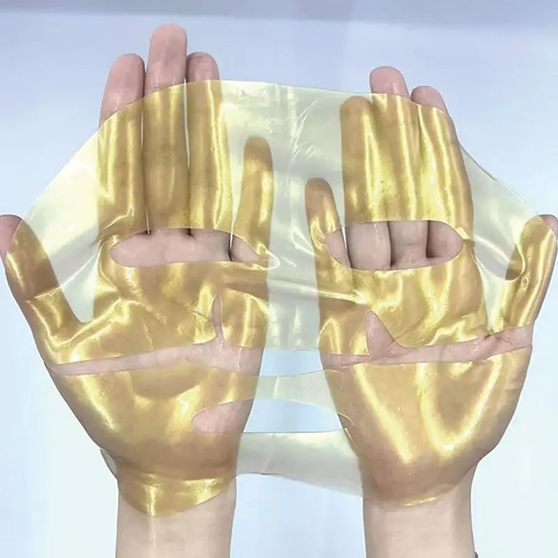 24K Gold Bio Collagen Face Mask, Hydrating Bio Collagen Mask Overnight Collagen Mask Hydrating Collagen Real Deep Mask Skin Care