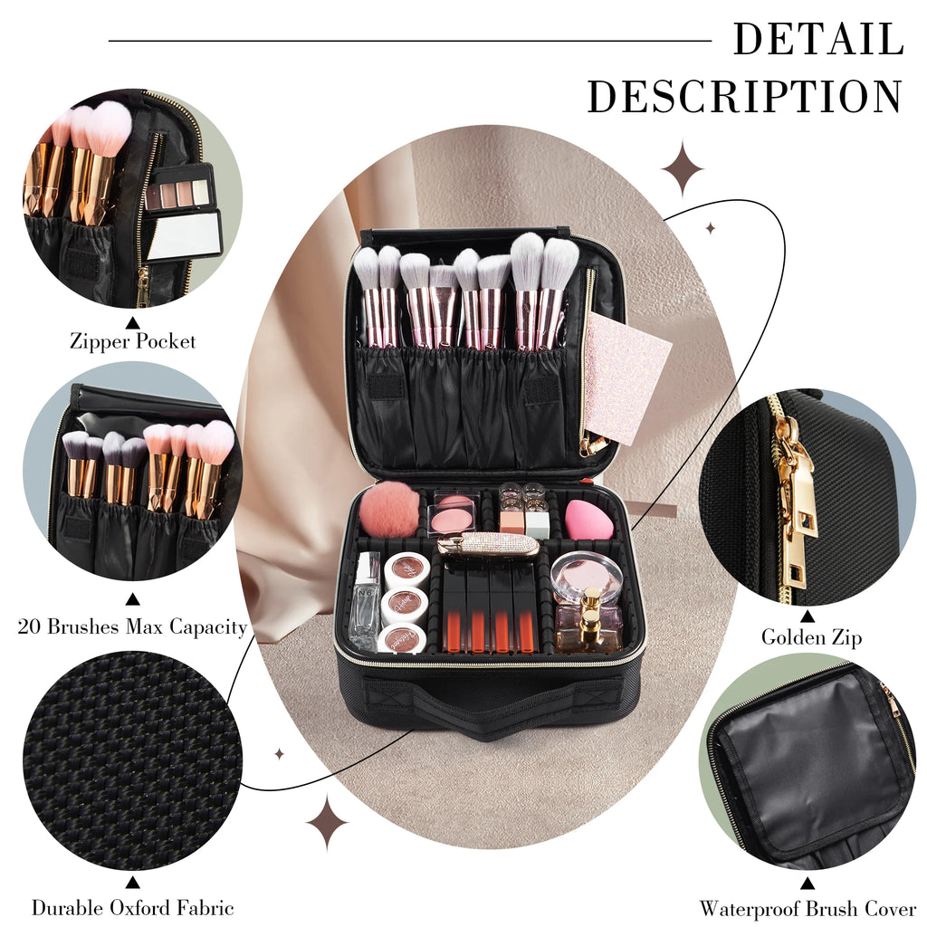 Cosmetic Makeup Bag Travel Beauty Box