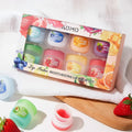 8pcs Fruits Lip Balm Sets Moisturizing Lip Skincare