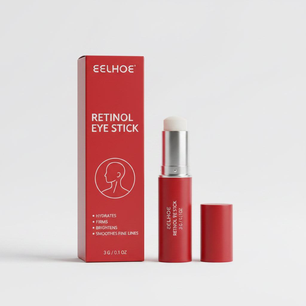 Retinol Eye Cream Stick Lightening Dark Circles Anti-Puffiness Smooth Brightening Moisturizing Firming under Eye Treatment Care