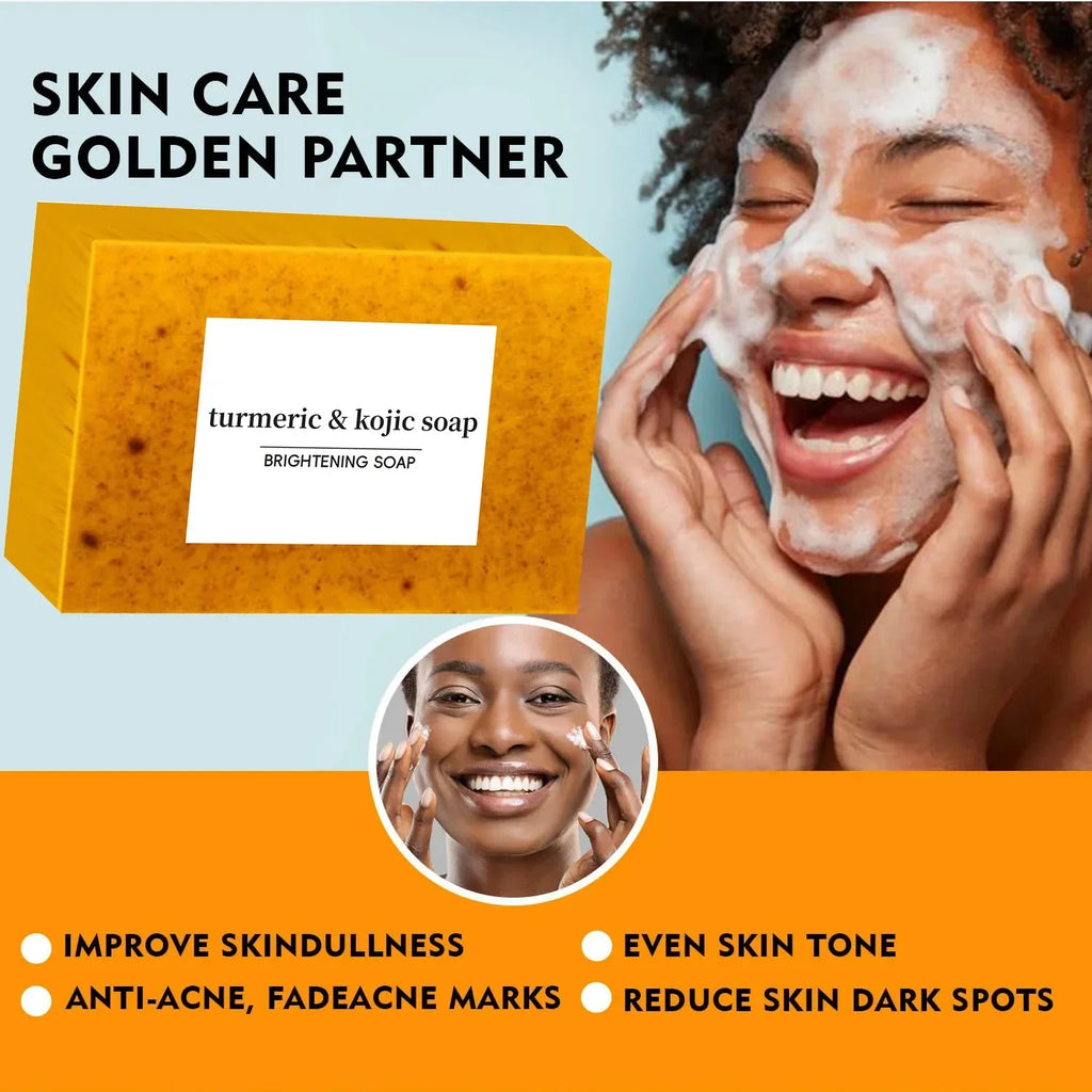 Turmeric Kojic Acid Soap Dark Spot & Acne Removal