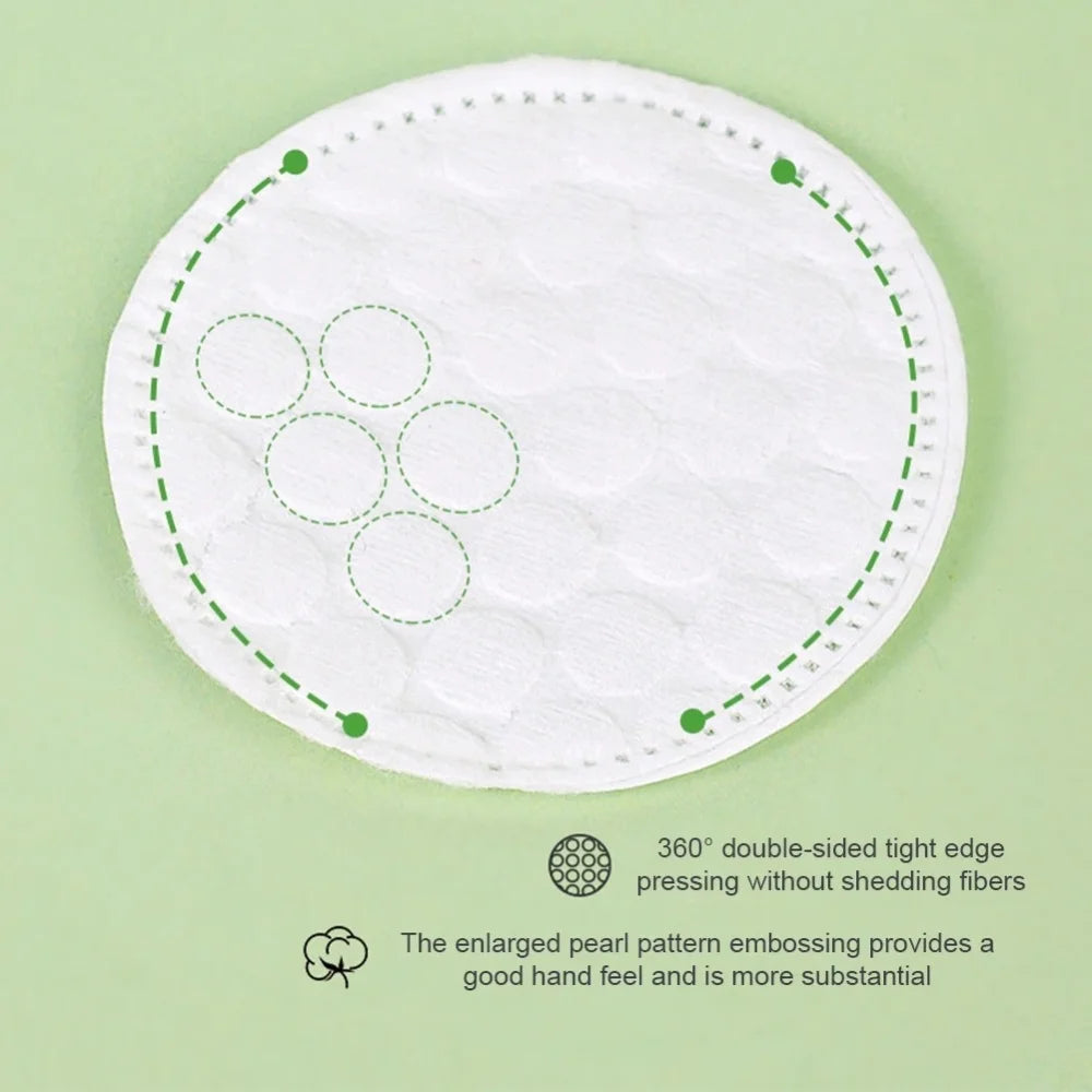 100/200pcs Soft Round Cotton Pad - Daily Facial Cleaning Makeup Removal