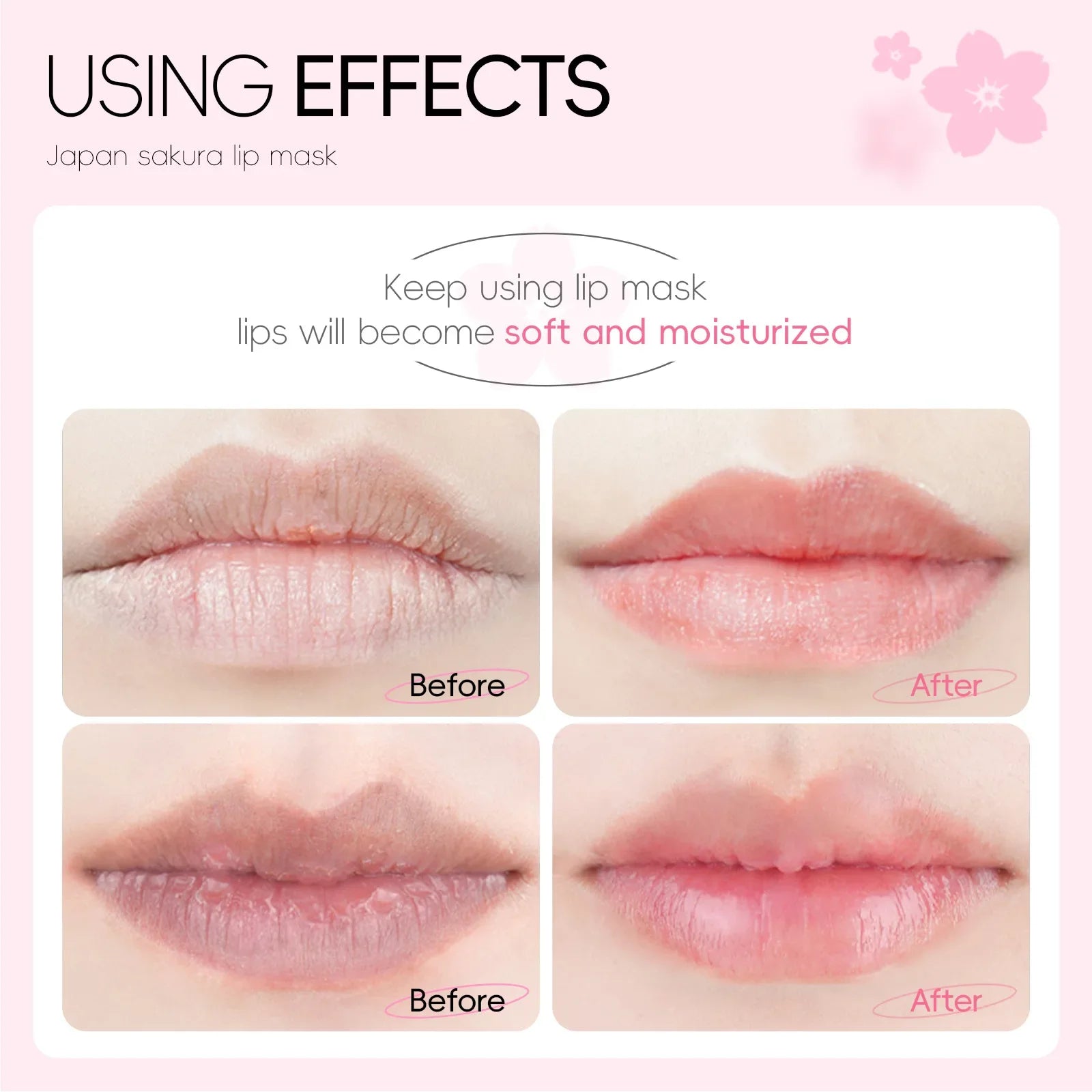 LAIKOU Lip Care Mask Moisturizing Hydrating Repair Patches