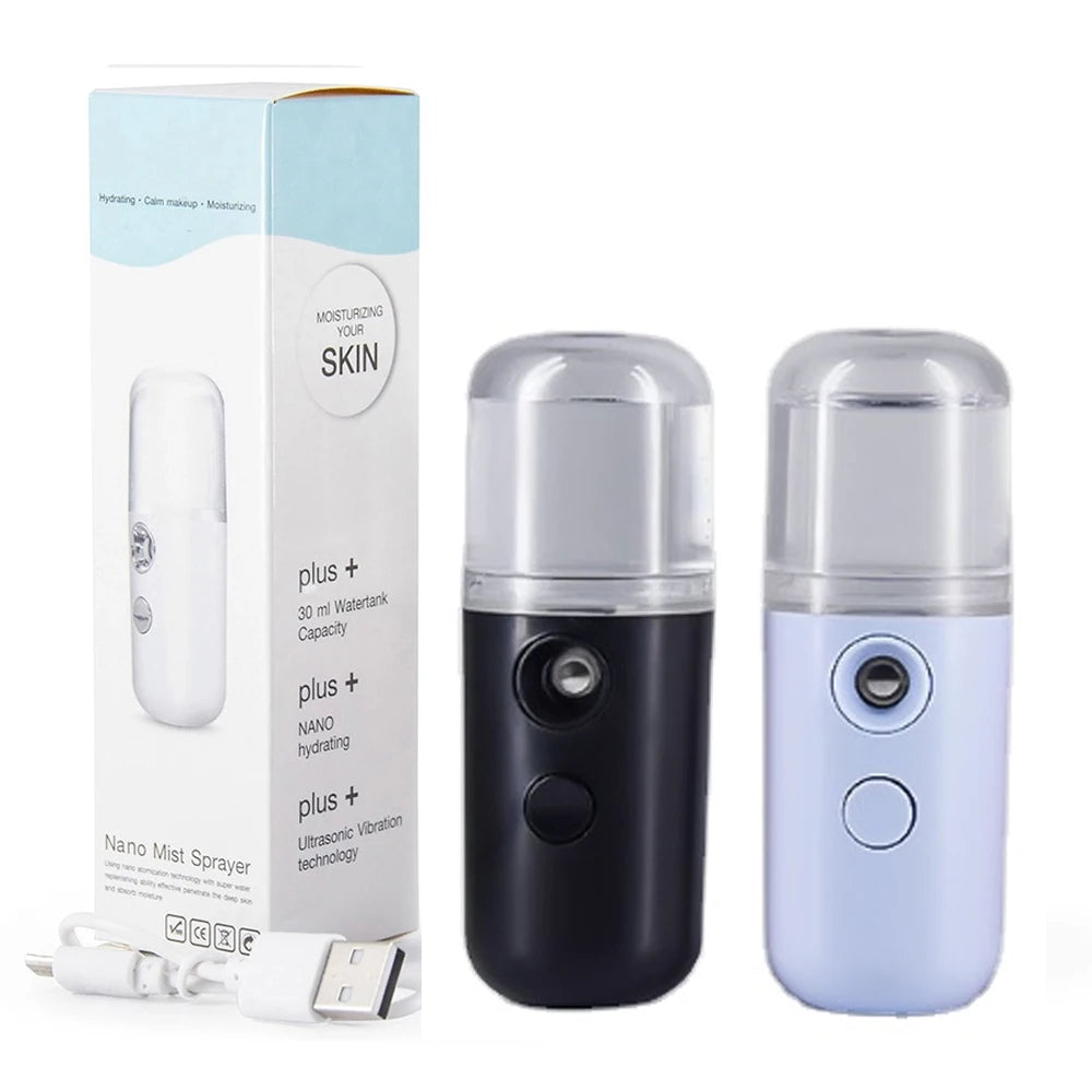 Facial Mister Sprayer Portable Nano Mist Sprayer for Eyelash / Face Hydrating / Daily Makeup