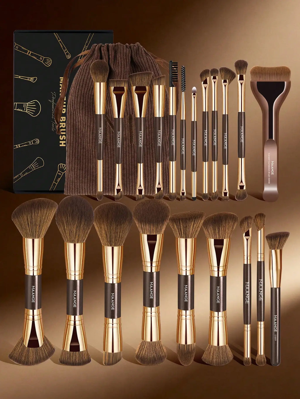 1/7pcs Or 13/20pcs Professional Makeup Brush Set