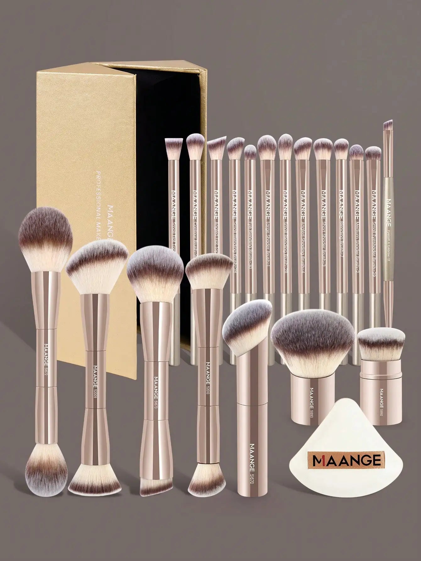 1/7pcs Or 13/20pcs Professional Makeup Brush Set