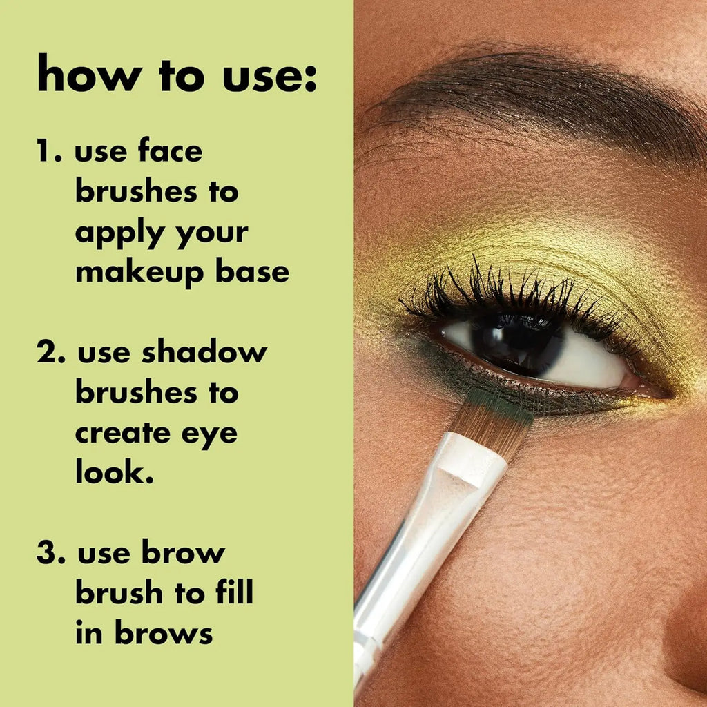 12pc Makeup Brushes Set, Pro-Full-Face Application