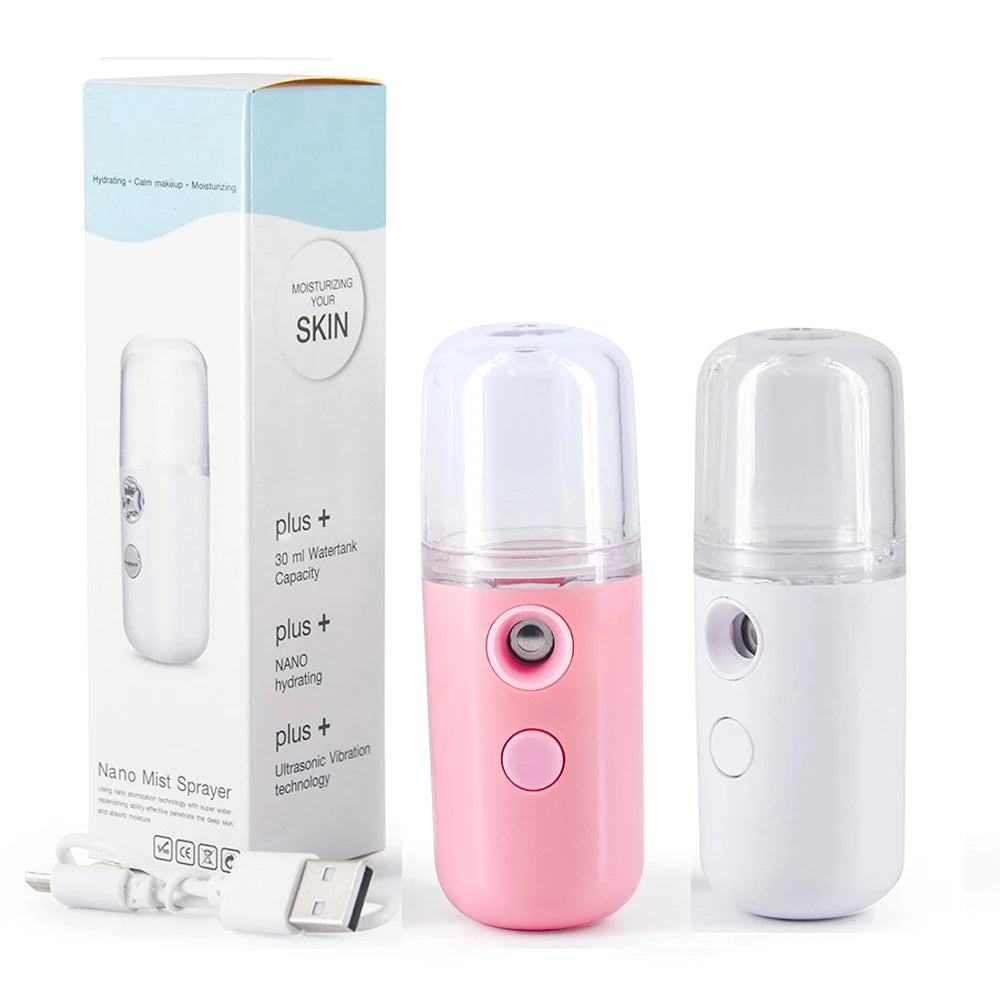 Facial Mister Sprayer Portable Nano Mist Sprayer for Eyelash / Face Hydrating / Daily Makeup