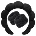 3Pcs Women Wrist Strap Makeup Bubble Soft Hairband