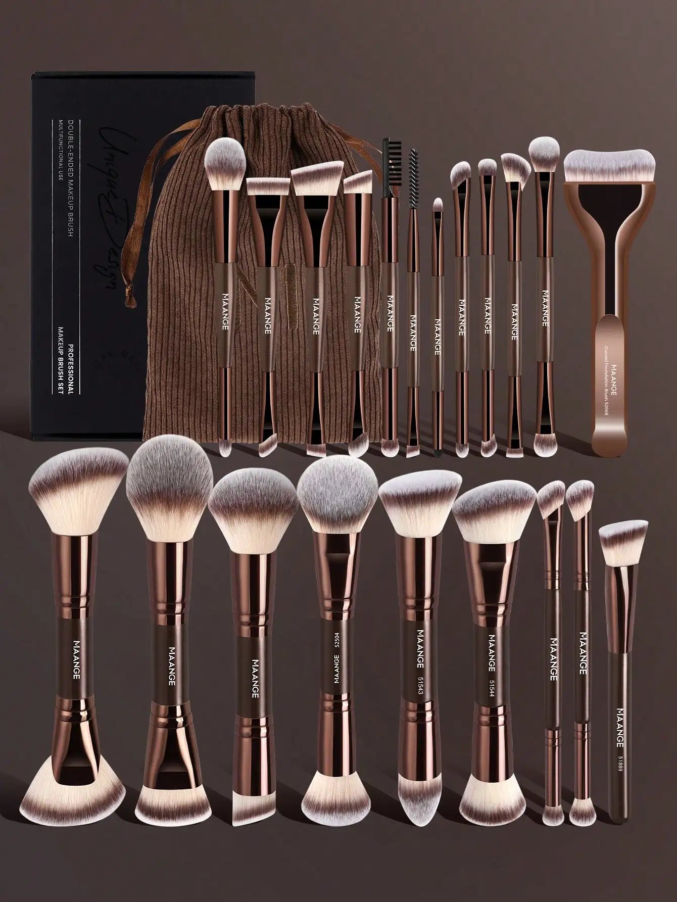 1/7pcs Or 13/20pcs Professional Makeup Brush Set